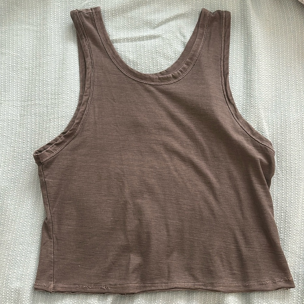 Free People Women’s Large Brown Tank Top